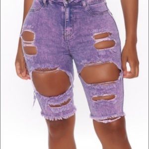 Denim, stretch Shorts